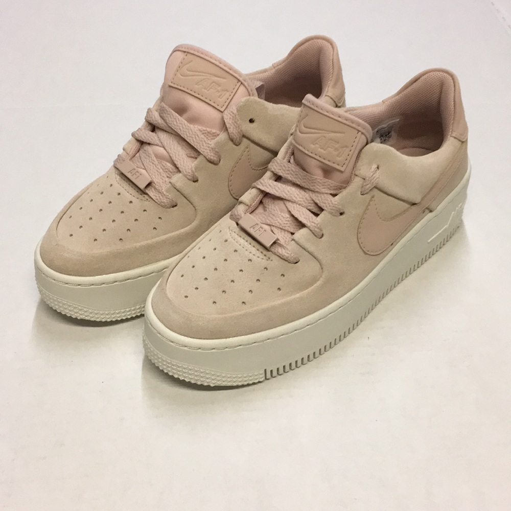 Nike Air-force One Pink White size 5.5